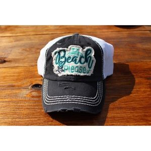 NEVER WORN Beach Please trucker hat